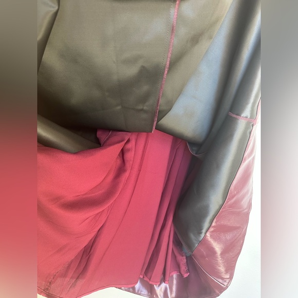 STAUD Abstract Midi Dress Size 8 - Picture 8 of 13